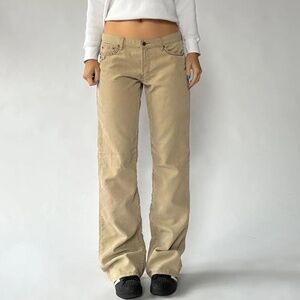 Low Rise Corduroy Flares Size 10 Old Navy